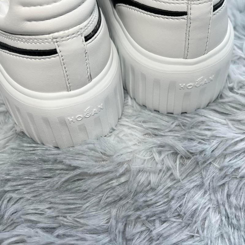 Hogan logo QQ刺繡餅乾鞋-9