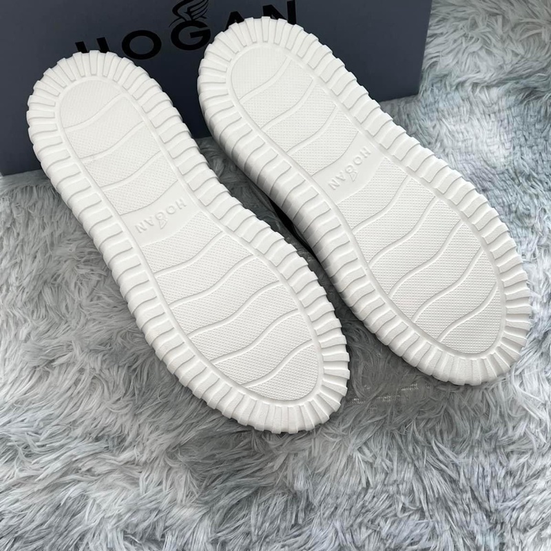 Hogan logo QQ刺繡餅乾鞋-10