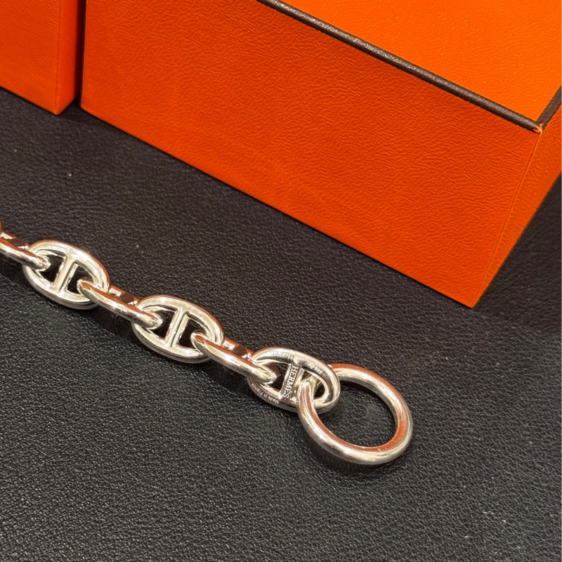 愛馬仕豬鼻子手鏈 Hermès chaîne d'ancre bracelet MM 15 Links-1