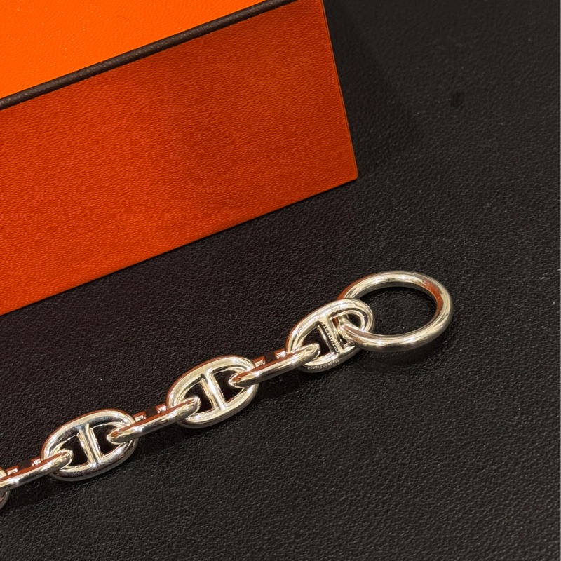 愛馬仕豬鼻子手鏈 Hermès chaîne d'ancre bracelet MM 15 Links-2