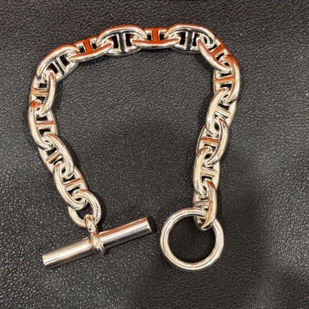 愛馬仕豬鼻子手鏈 Hermès chaîne d'ancre bracelet MM 15 Links-6