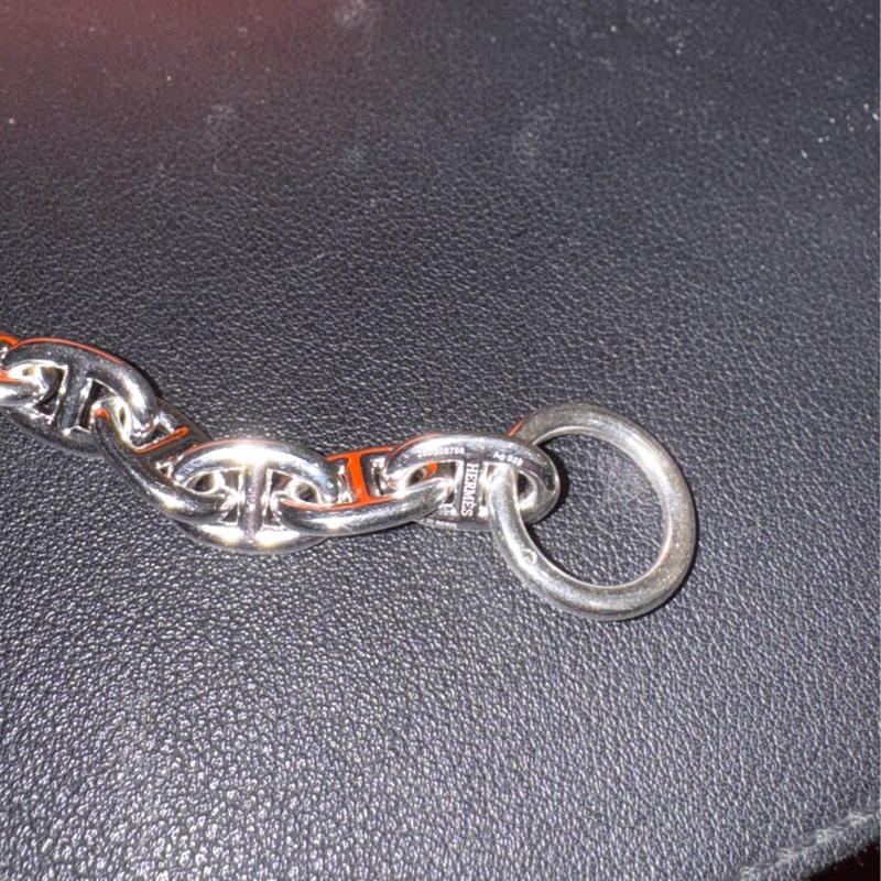 愛馬仕豬鼻子手鏈 Hermès chaîne d'ancre bracelet MM 15 Links-7