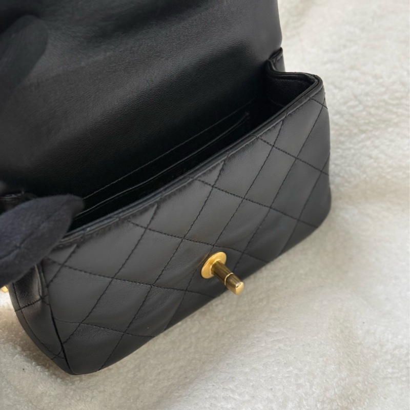 (2025台灣購證🇹🇼全配)Chanel 愛心調節釦黑金-10