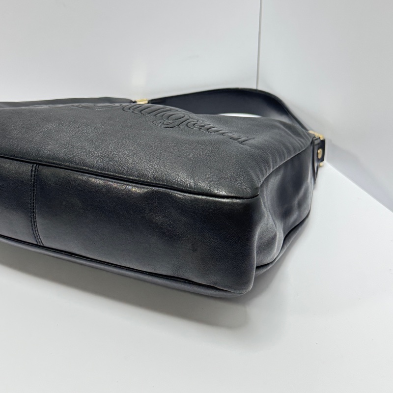 【極新🎁】 BVLGARI 寶格麗 經典黑色 Hobo腋下包 (專櫃122,000)-8