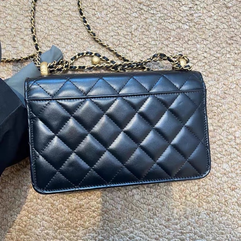 Chanel雙金珠woc-3