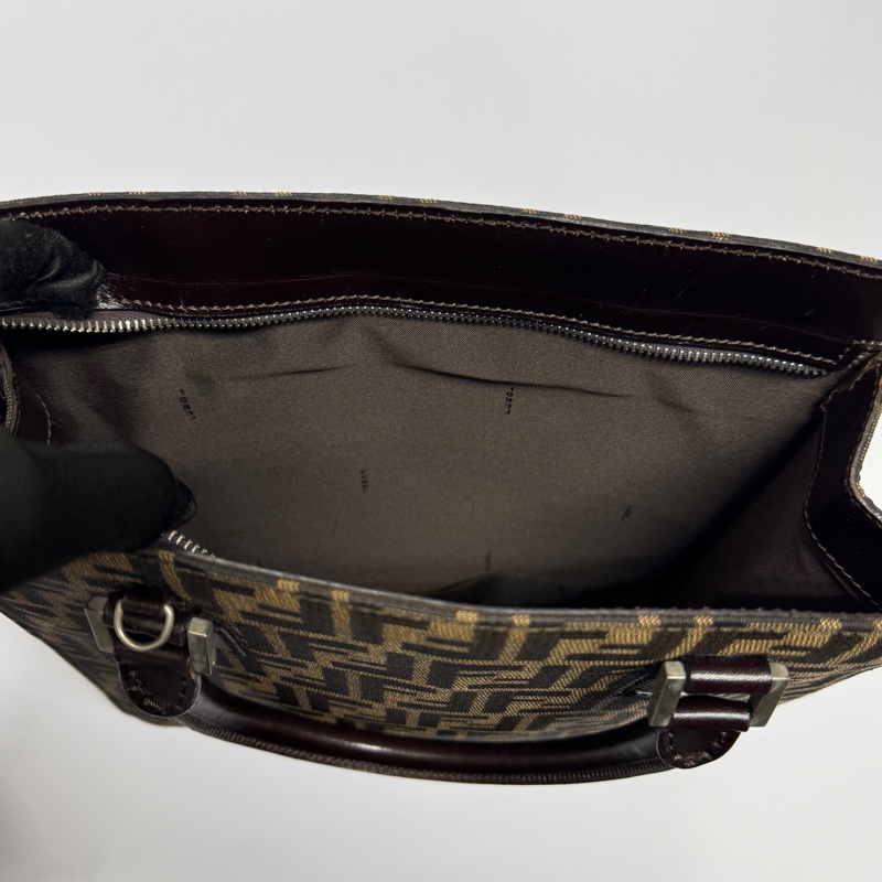 【極新🎁】 FENDI 經典老花 風琴托特包 肩背包(專櫃113,200)-22