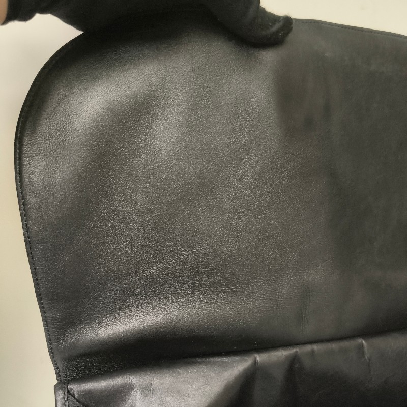 🫅女神購物節狂降(原$7800)‼️只到3/15⏰㊣✨GUCCI✨(附防塵袋)古馳 GG 黑色 滿版 帆布 皮革 老花 馬鞍包 腋下包 肩背包/二手包/保證正品🌳二手樹屋🌳-46