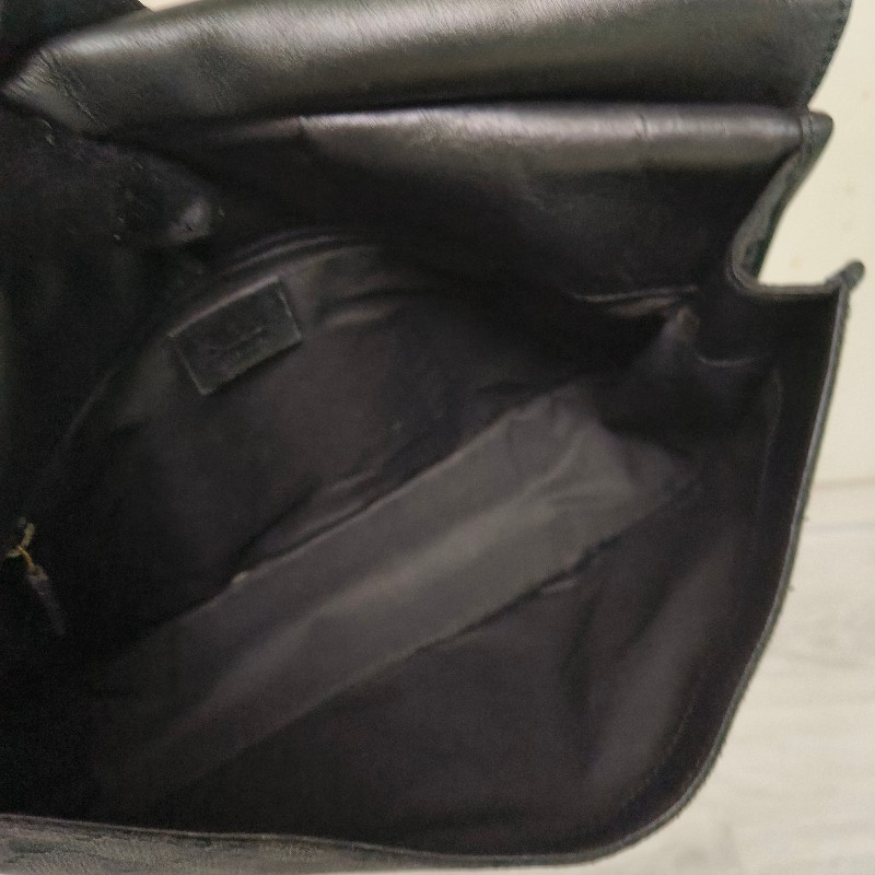 🫅女神購物節狂降(原$7800)‼️只到3/15⏰㊣✨GUCCI✨(附防塵袋)古馳 GG 黑色 滿版 帆布 皮革 老花 馬鞍包 腋下包 肩背包/二手包/保證正品🌳二手樹屋🌳-51