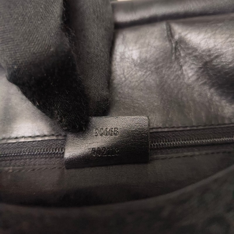 🫅女神購物節狂降(原$7800)‼️只到3/15⏰㊣✨GUCCI✨(附防塵袋)古馳 GG 黑色 滿版 帆布 皮革 老花 馬鞍包 腋下包 肩背包/二手包/保證正品🌳二手樹屋🌳-53