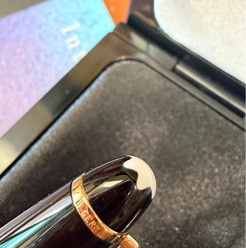 真品MONTBLANC 萬寶龍 Meisterstück 大師傑作（大班）鍍黃金經典原子筆 附盒單齊-14