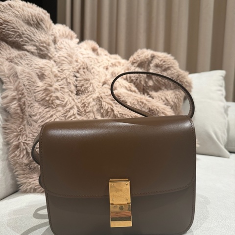 Celine Teen Box 經典駝色
