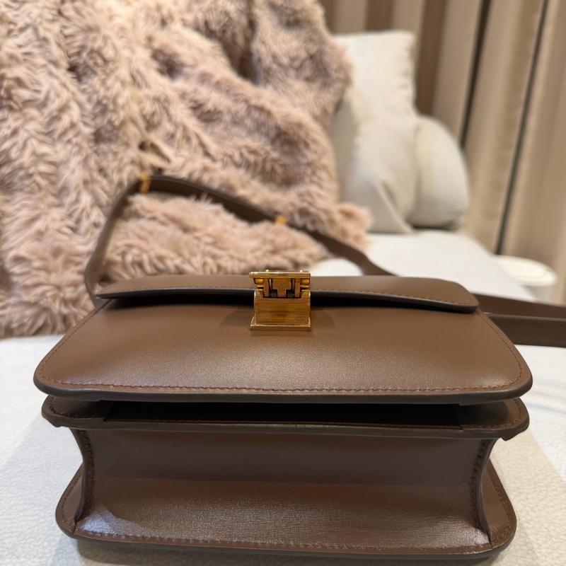 Celine Teen Box 經典駝色-6