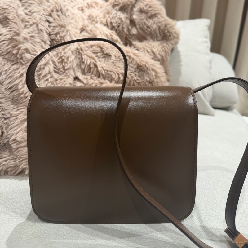 Celine Teen Box 經典駝色-1