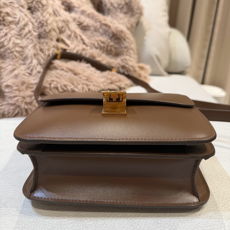 Celine Teen Box 經典駝色-6