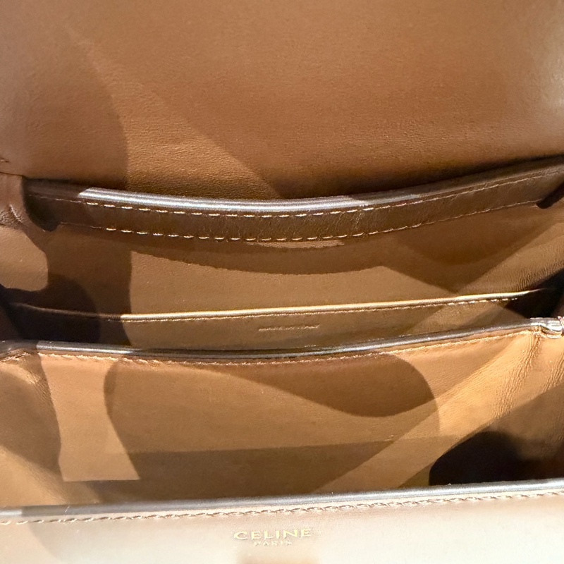 Celine Teen Box 經典駝色-7