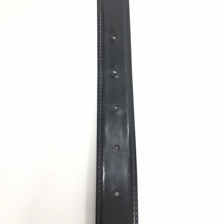 真品 Salvatore Ferragamo 薩爾瓦托・菲拉格慕 Gancini 皮帶-11