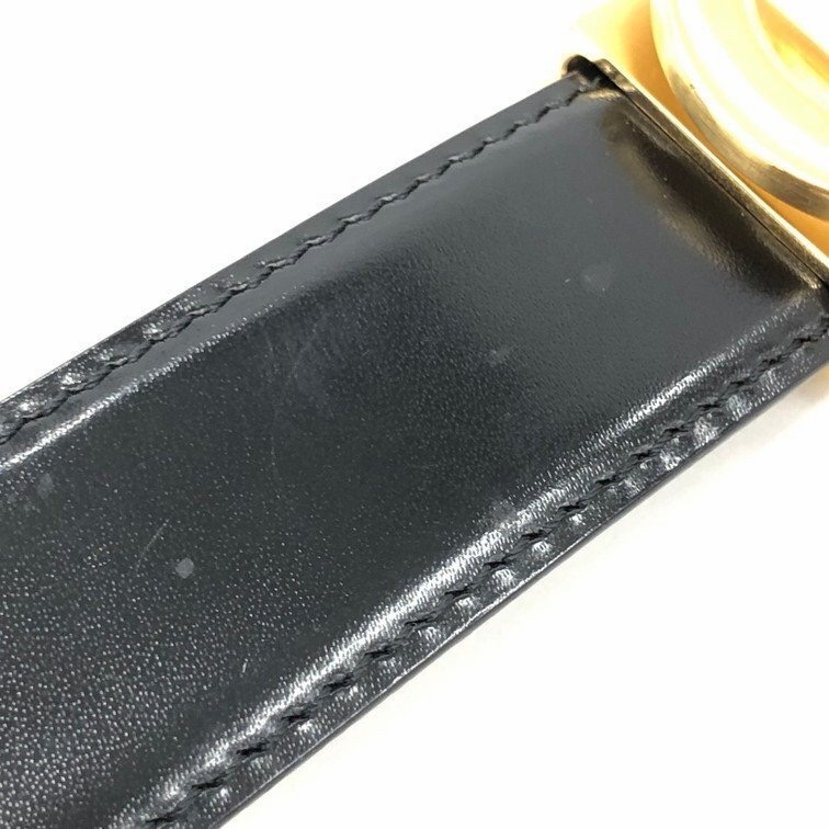 真品 Salvatore Ferragamo 薩爾瓦托・菲拉格慕 Gancini 皮帶-21