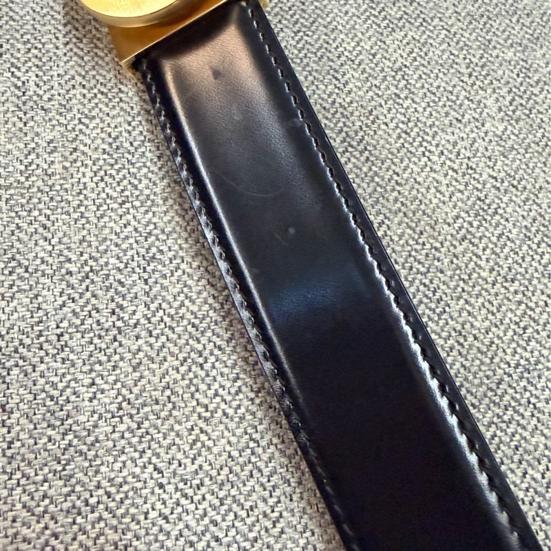 出清特價｜真品 Salvatore Ferragamo 薩爾瓦托・菲拉格慕 Gancini 皮帶 低調奢華品味-15