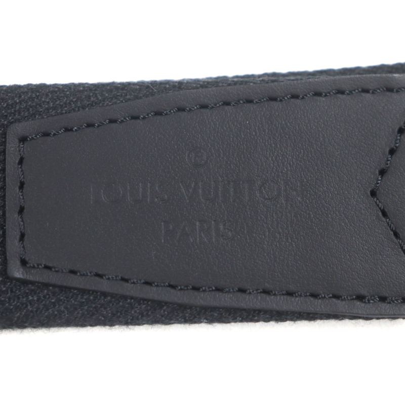 路易威登 M57081 LV Aerogramme Take-Off 斜背包,粒面皮革,黑色,含包裝盒和防塵袋,法國製造,男士款-12