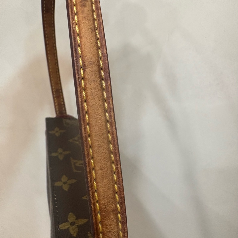 Louis Vuitton 方盒子老花包 vintage肩背-4