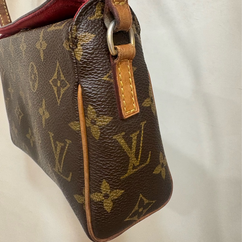 Louis Vuitton 方盒子老花包 vintage肩背-9
