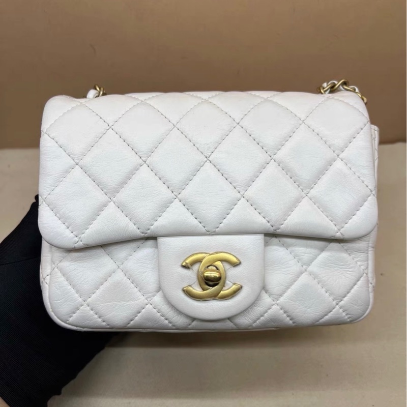 【97新 ✨ 全網最低價!】Chanel香奈兒 白金 金球 羊皮 斜挎包 鏈條包 現貨好價(下單前先詢問庫存❗️)-1