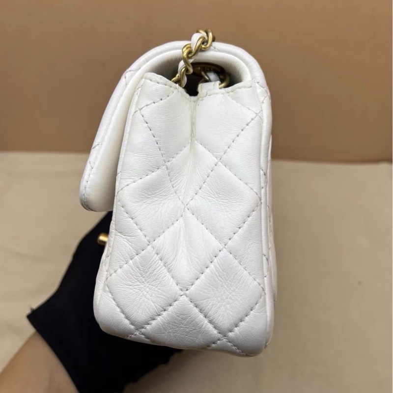 【97新 ✨ 全網最低價!】Chanel香奈兒 白金 金球 羊皮 斜挎包 鏈條包 現貨好價(下單前先詢問庫存❗️)-5