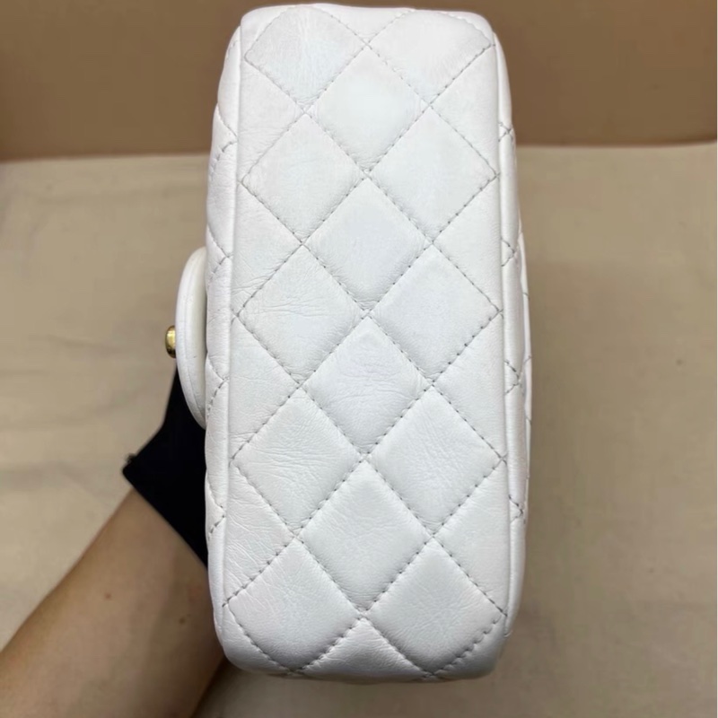 【97新 ✨ 全網最低價!】Chanel香奈兒 白金 金球 羊皮 斜挎包 鏈條包 現貨好價(下單前先詢問庫存❗️)-6