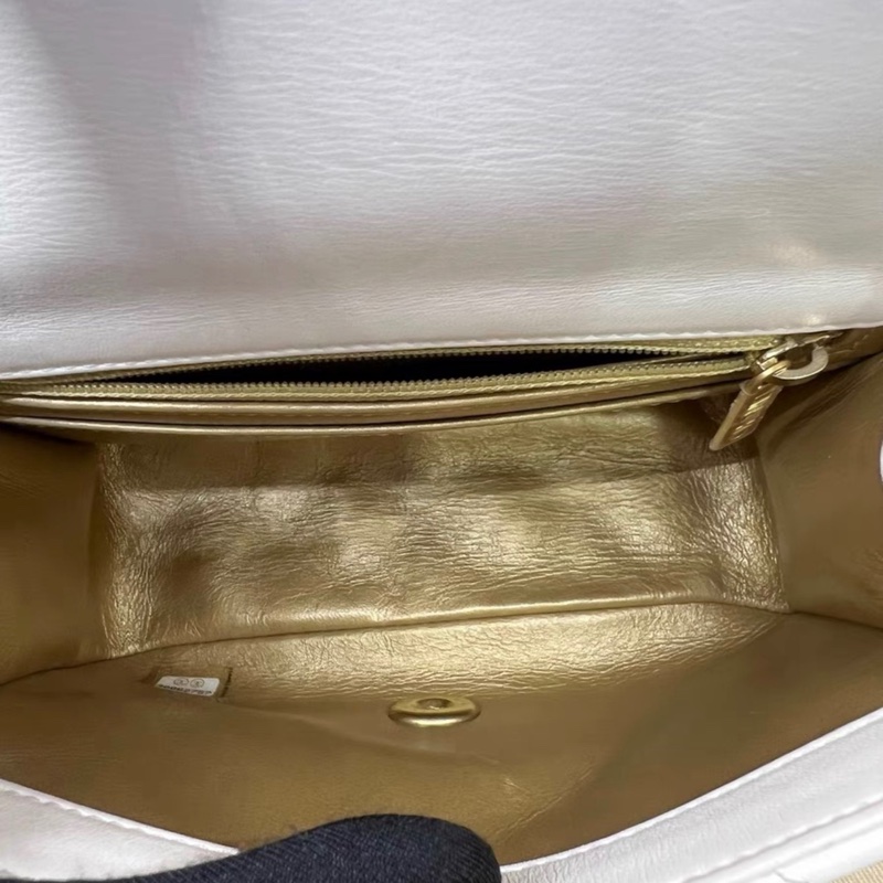 【97新 ✨ 全網最低價!】Chanel香奈兒 白金 金球 羊皮 斜挎包 鏈條包 現貨好價(下單前先詢問庫存❗️)-8