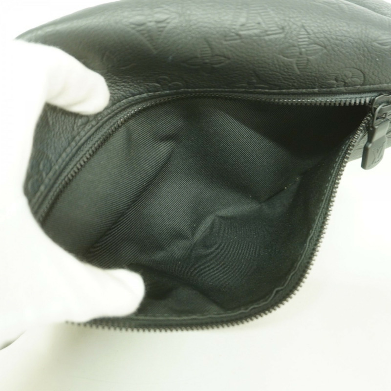 路易威登 Monogram Shadow Discovery 腰包 M44388 黑色 男士 P2432772-8