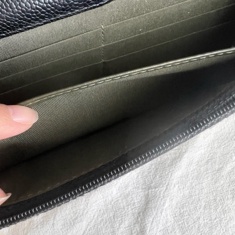 ෆ Chanel boy woc 黑金荔枝牛🈶購證-15