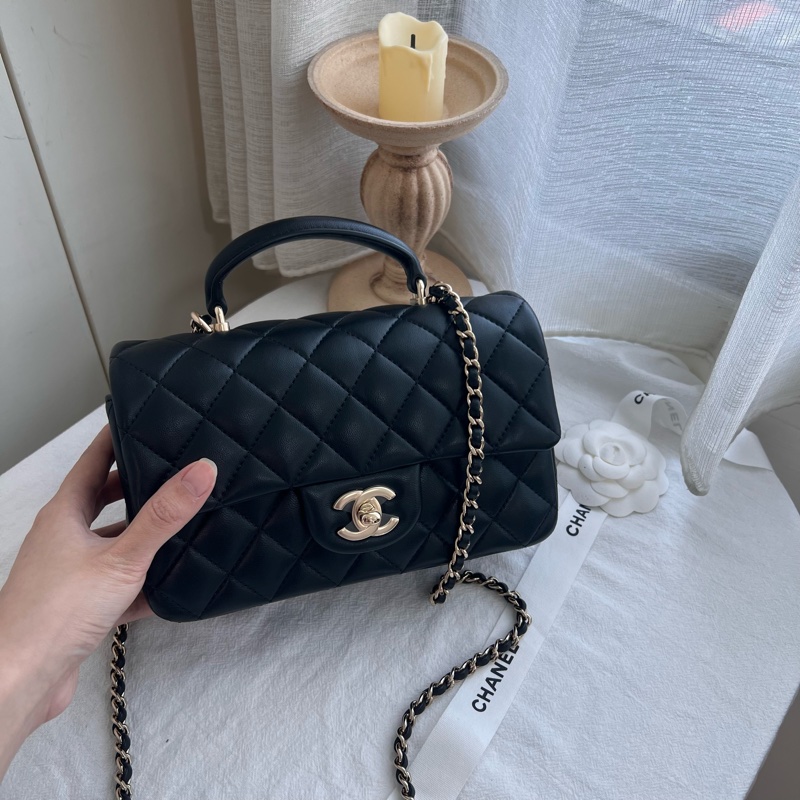 ෆ Chanel coco handle🈶購證-5
