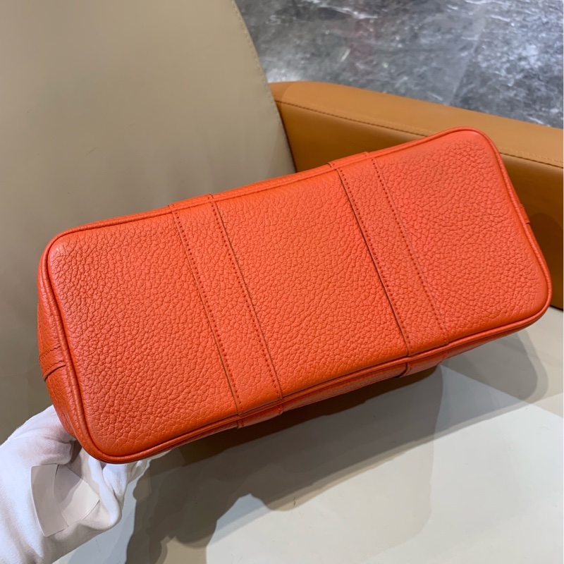 Hermes 愛馬仕花園Garden Party 30 橙色-5