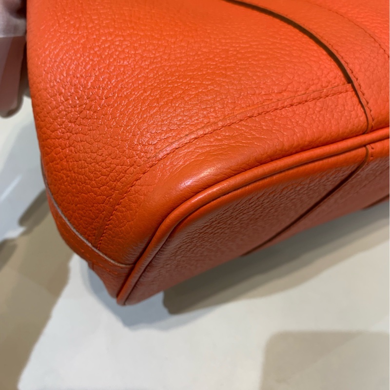 Hermes 愛馬仕花園Garden Party 30 橙色-11