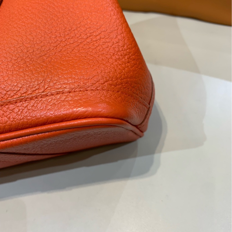 Hermes 愛馬仕花園Garden Party 30 橙色-12