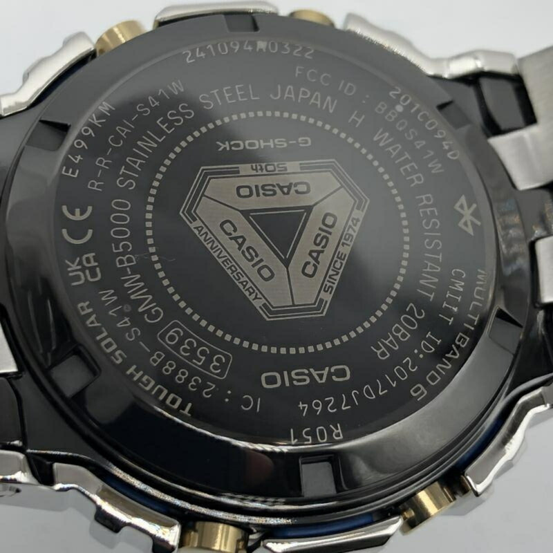 卡西歐 G-SHOCK 手錶 GMW-B5000SS-2JR 50週年紀念版太陽能手錶-8