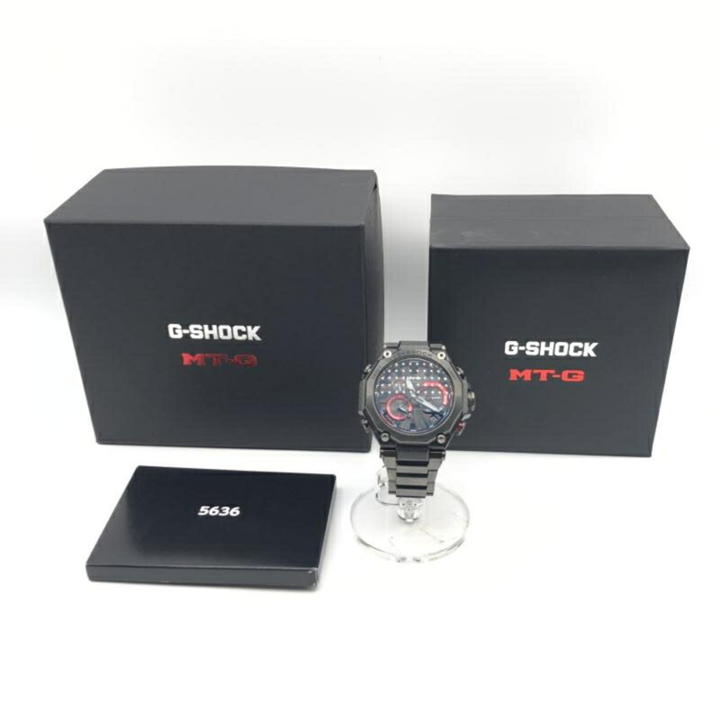 卡西歐 G-SHOCK 手錶 MTG-B2000YBD-1AJF 黑/紅-9