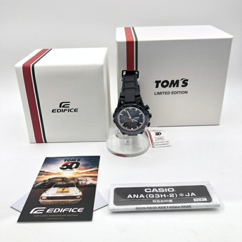 卡西歐 EDIFICE TOM'S 腕錶 50週年紀念款 EFS-S641TMS-1AJR 卡西歐-9