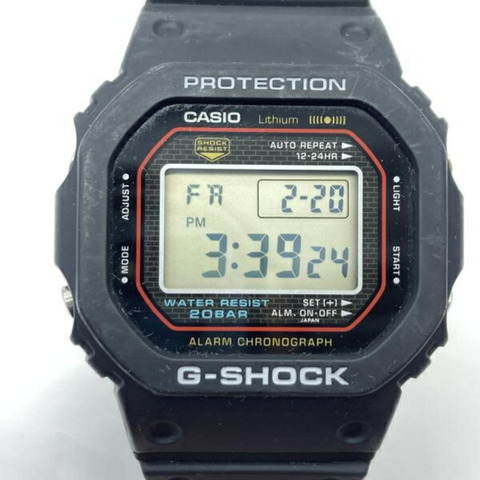 卡西歐 G-SHOCK 手錶 DW-5000R-1AJF 第一代復刻版
