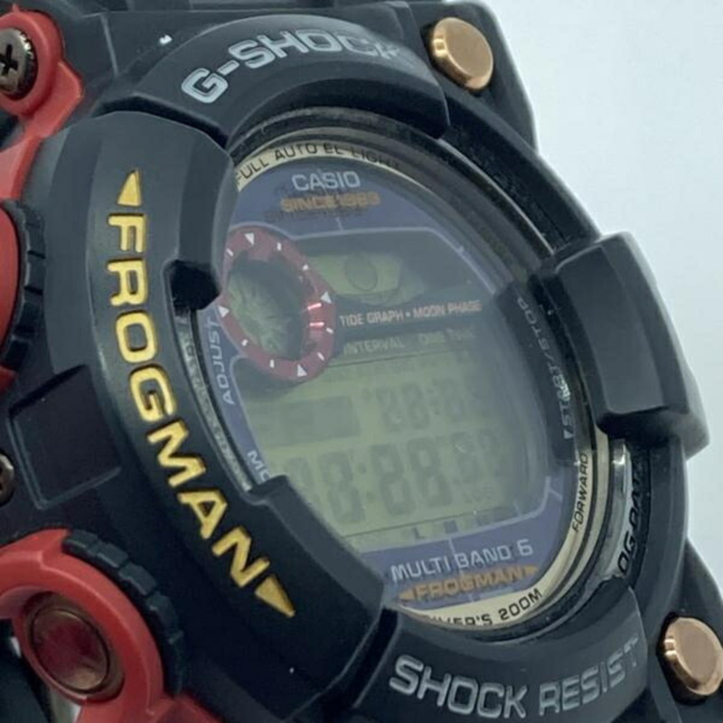 卡西歐 G-SHOCK GWF-1035F-1JR 蛙人35週年紀念版黑色太陽能多頻手錶 6-6