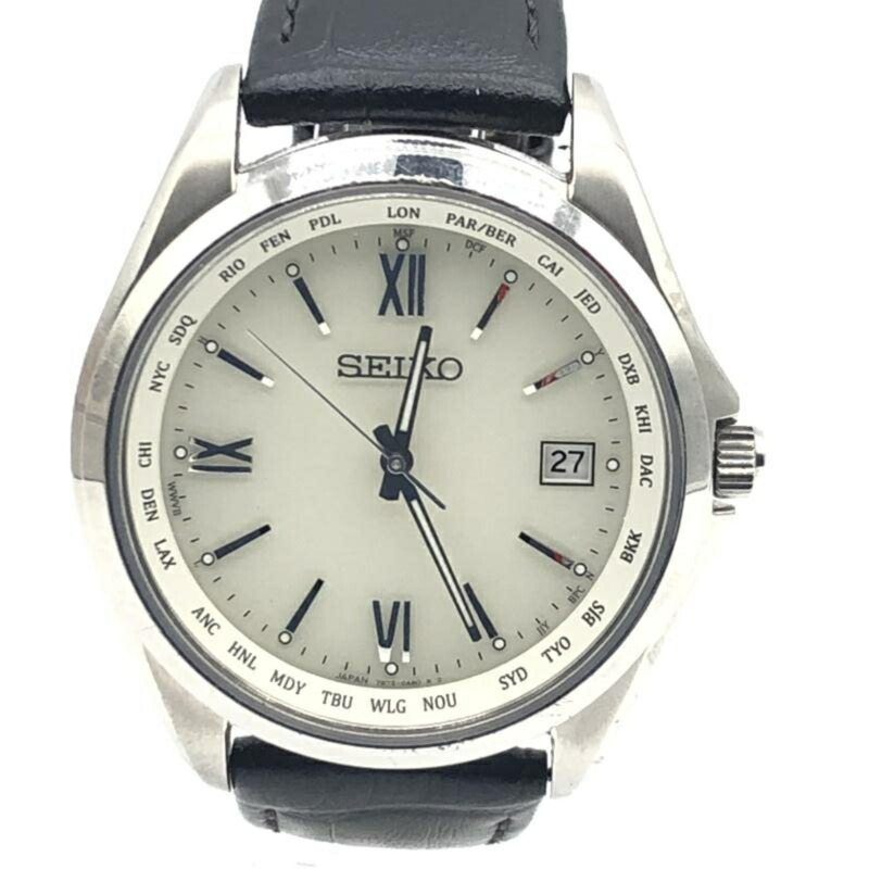 精工精選太陽能手錶 7B75-0AB0-0