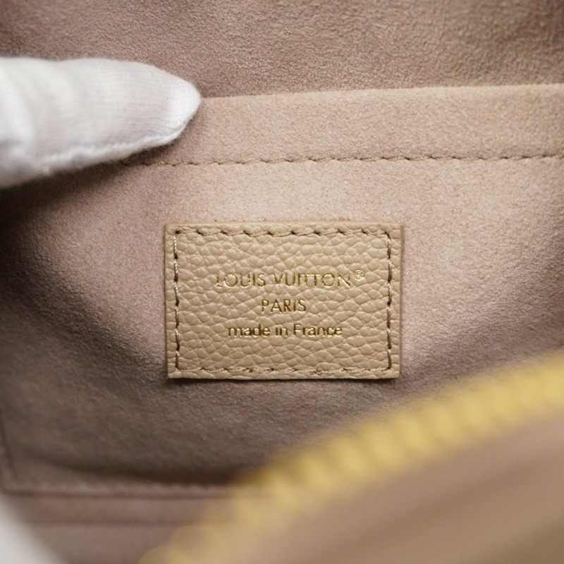 路易威登 Monogram Empreinte 雙色 Speedy Bandouliere 20 手提包 M46575 Tourterelle Creme 2-Way 女用包-4