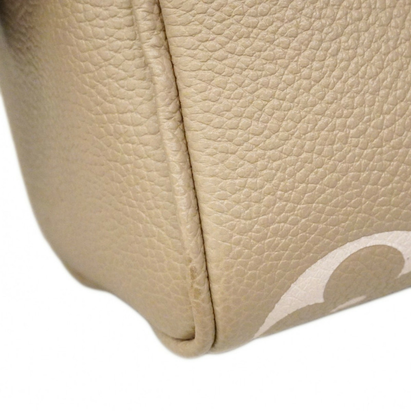 路易威登 Monogram Empreinte 雙色 Speedy Bandouliere 20 手提包 M46575 Tourterelle Creme 2-Way 女用包-5