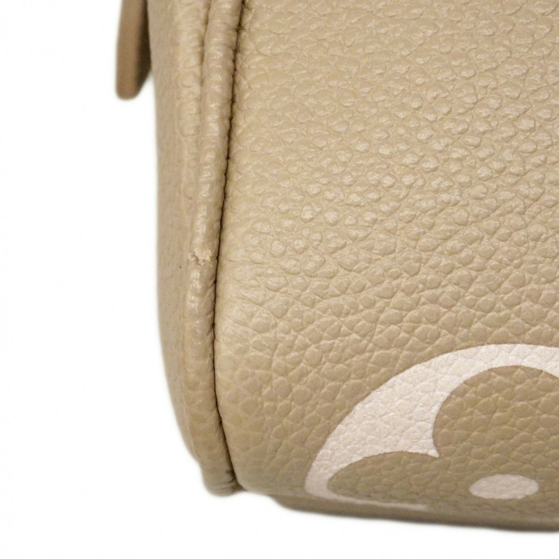 路易威登 Monogram Empreinte 雙色 Speedy Bandouliere 20 手提包 M46575 Tourterelle Creme 2-Way 女用包-7