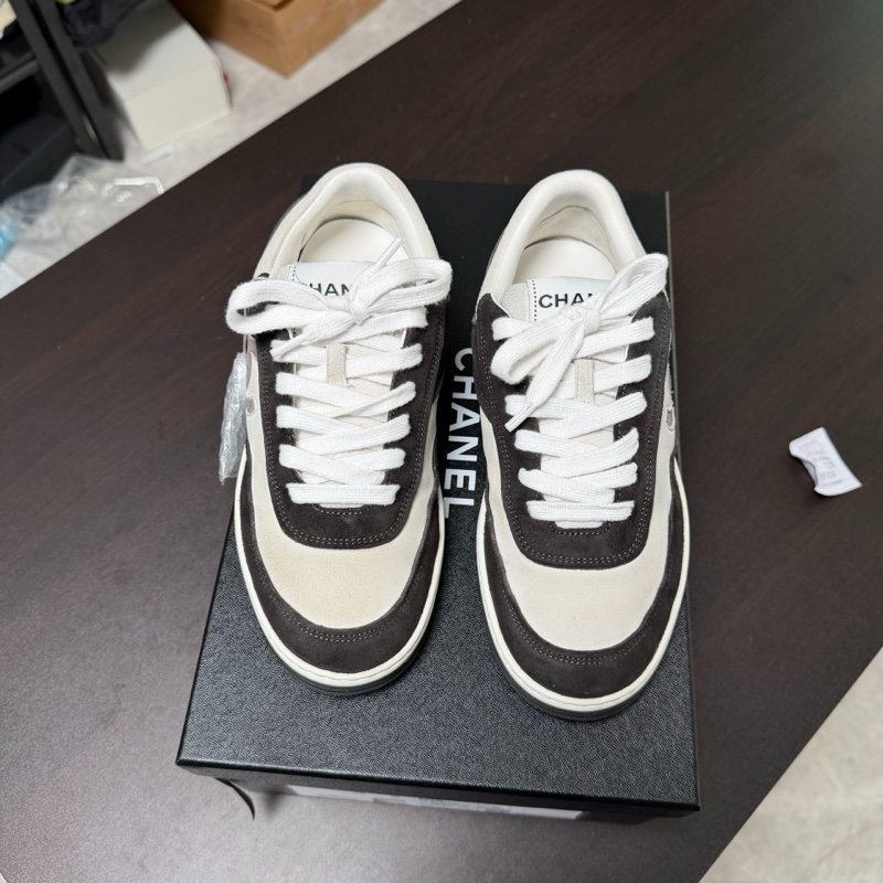 Chanel香奈兒黑白熊貓雙c休閒鞋 36碼-1