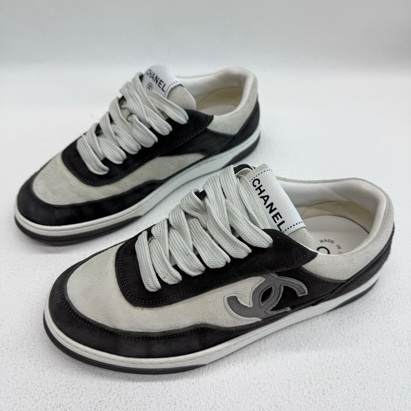 Chanel香奈兒黑白熊貓雙c休閒鞋 36.5碼-0