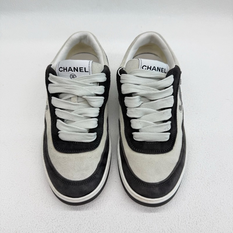 Chanel香奈兒黑白熊貓雙c休閒鞋 36.5碼-1