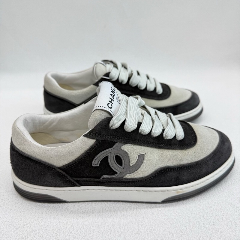 Chanel香奈兒黑白熊貓雙c休閒鞋 36.5碼-3