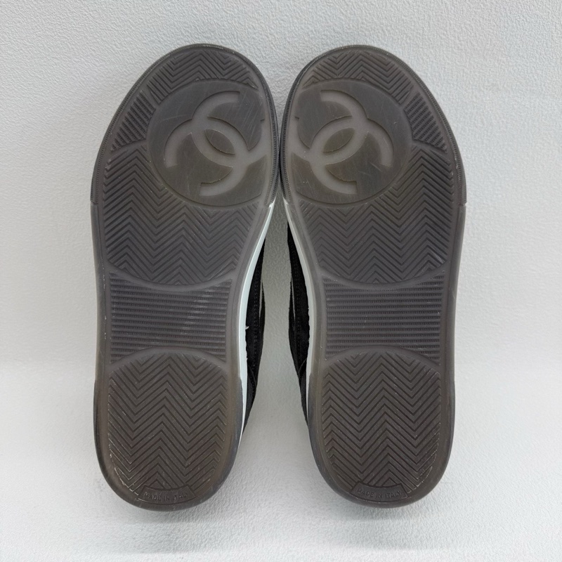 Chanel香奈兒黑白熊貓雙c休閒鞋 36.5碼-9