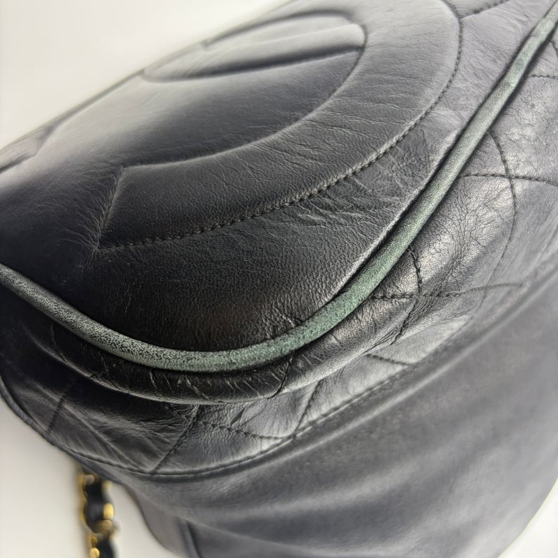 Chanel 中古 抽繩水桶包-11